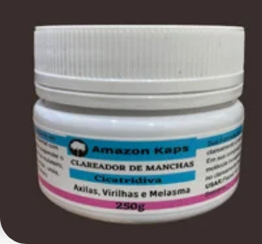 Clareador de manchas cicatridiva 250g