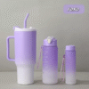 Kit 3 Garrafa Copo Agua Squeeze C/ Adesivos Lembretes beber Agua - Imagem 3