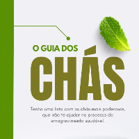 Chás naturais pra perde peso