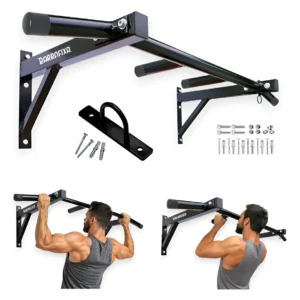 Barra Fixa De Parede Pull-up Modelo Externo Interno Completa