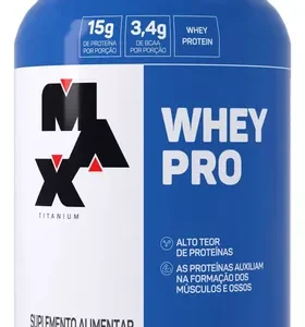 Suplemento  Whey Pro Max Titanium Concentrado Pote 1kg