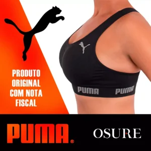 Top Puma Original Feminino  Sustentação Academia Fitness